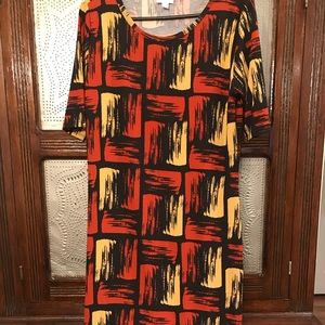 LuLaRoe - EUC Julie dress